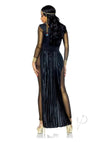 Nile Queen Dress 3pc Sm Blk/gld