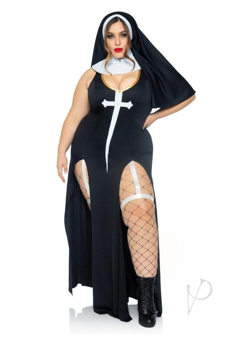 Sultry Sinner 3pc 3x/4x Blk/wht