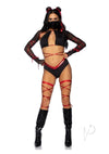 Lethal Ninja 5pc Xs Blk/red