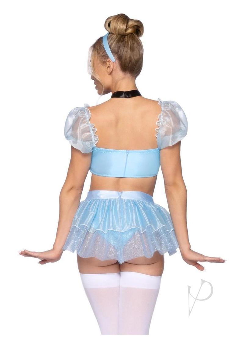 Glass Slipper Cinderella 4pc Xs Blu