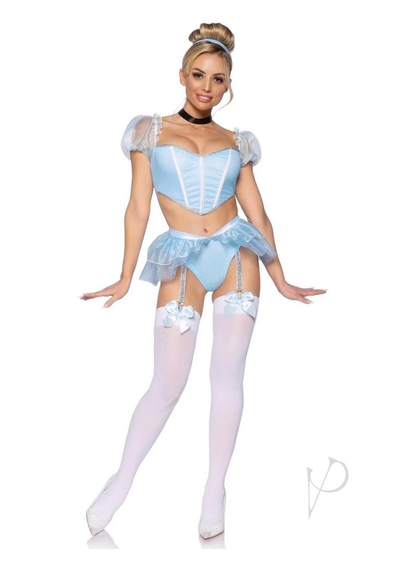 Glass Slipper Cinderella 4pc Xs Blu