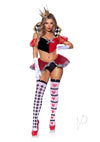 Wicked Wonderland Queen 3pc Md Blk/red