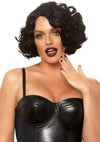 Curly Bob Wig O/s Black