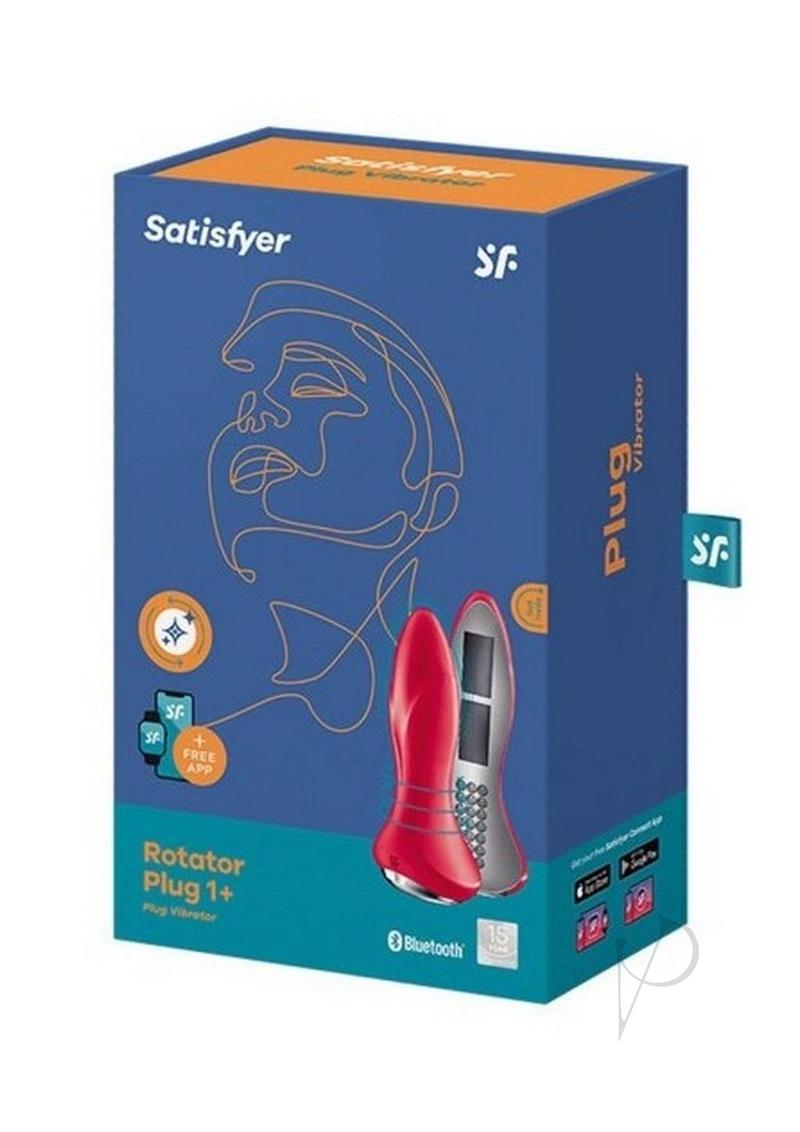 Satisfyer Rotator Plug 1 Plus Red