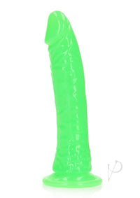 Realrock Slim Dildo 7 Gitd Green