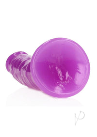 Realrock Slim Dildo 7 Gitd Purple