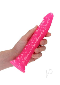 Realrock Slim Dildo 8 Gitd Pink