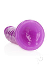 Realrock Slim Dildo 9 Gitd Purple