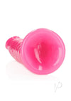 Realrock Slim Dildo 10 Gitd Pink