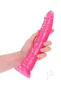 Realrock Slim Dildo 10 Gitd Pink