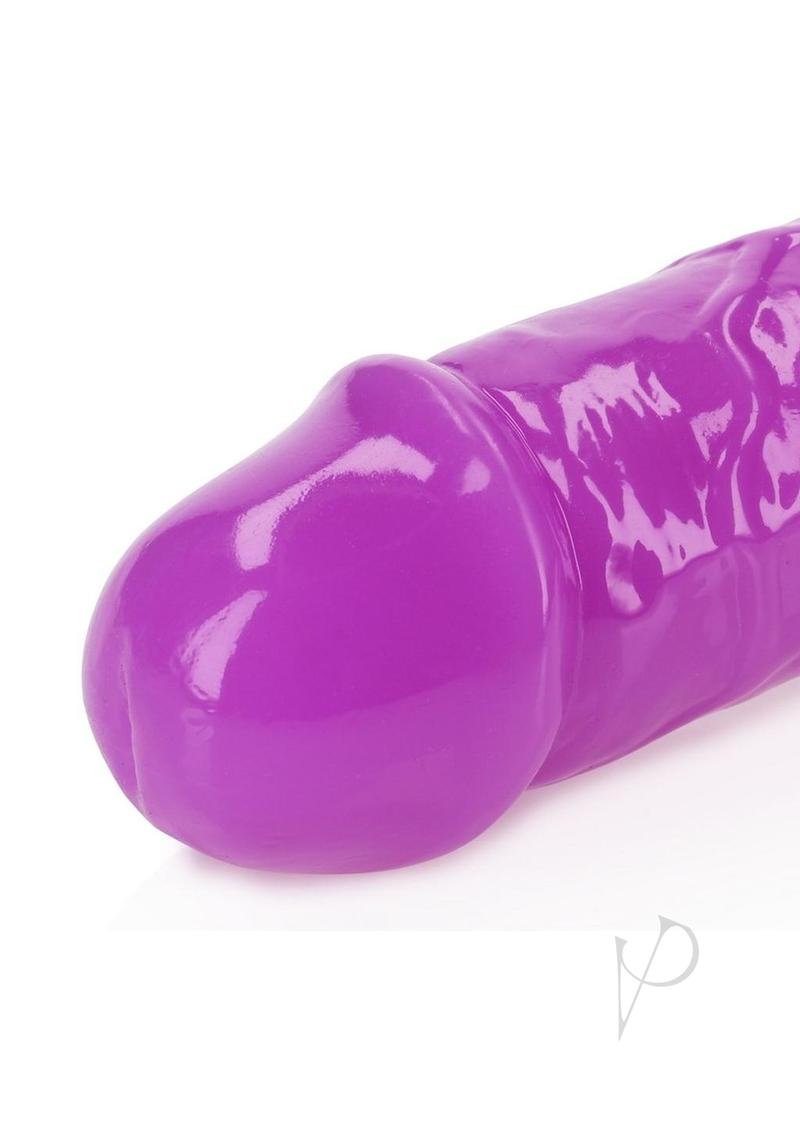 Realrock Dbl Dong Gitd 15 Purple