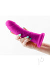 Colours Dual Dense Girth 7 Dildo Purple
