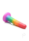 Simply Sweet Zigzag Rainbow Dildo