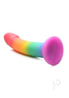 Simply Sweet Phallic Rainbow Dildo