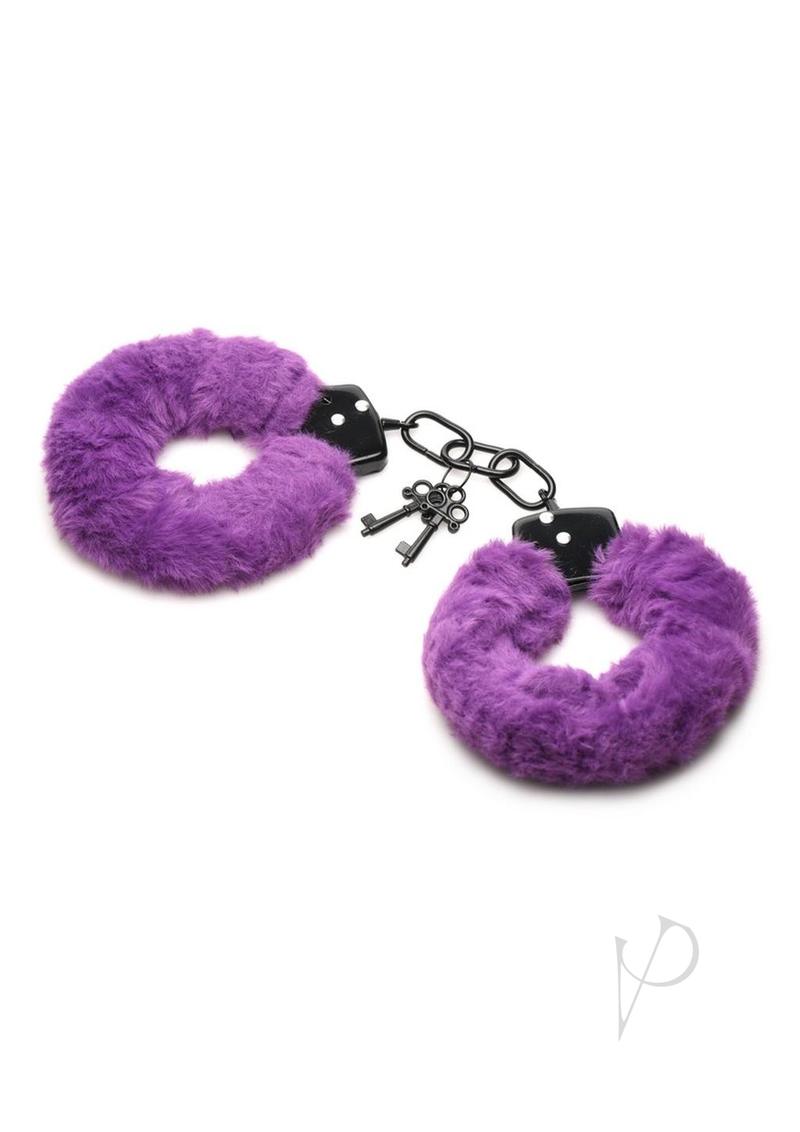 Ms Cuffed In Fur Purple