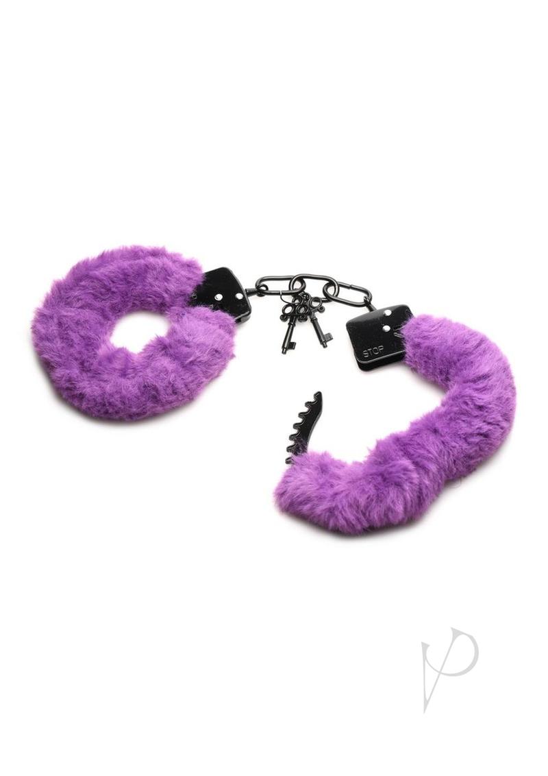 Ms Cuffed In Fur Purple