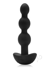 B-vibe Triplet Anal Beads Black