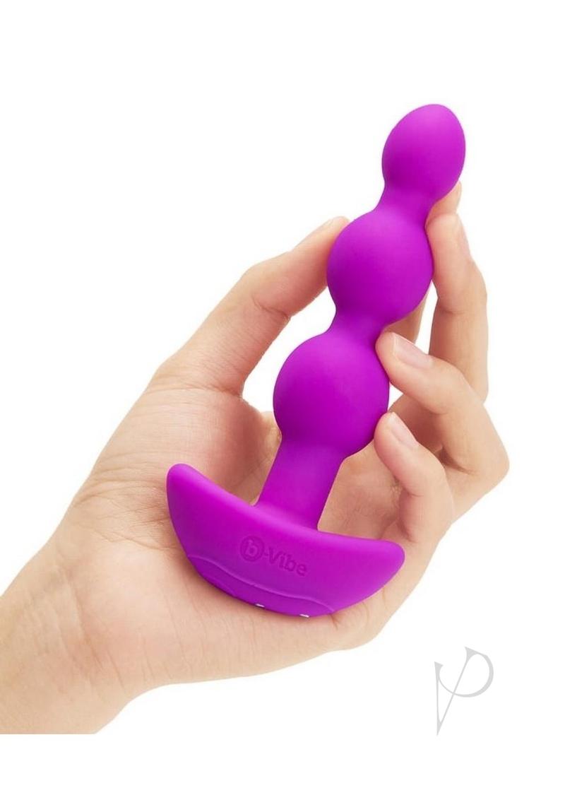 B-vibe Triplet Anal Beads Fuchsia