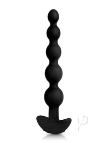 B-vibe Cinco Anal Beads Black