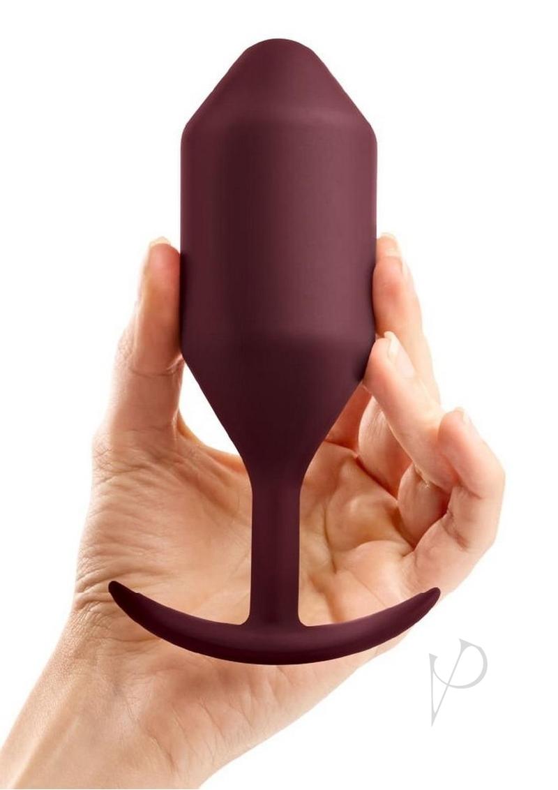 B-vibe Snug Plug 5 Dark Red