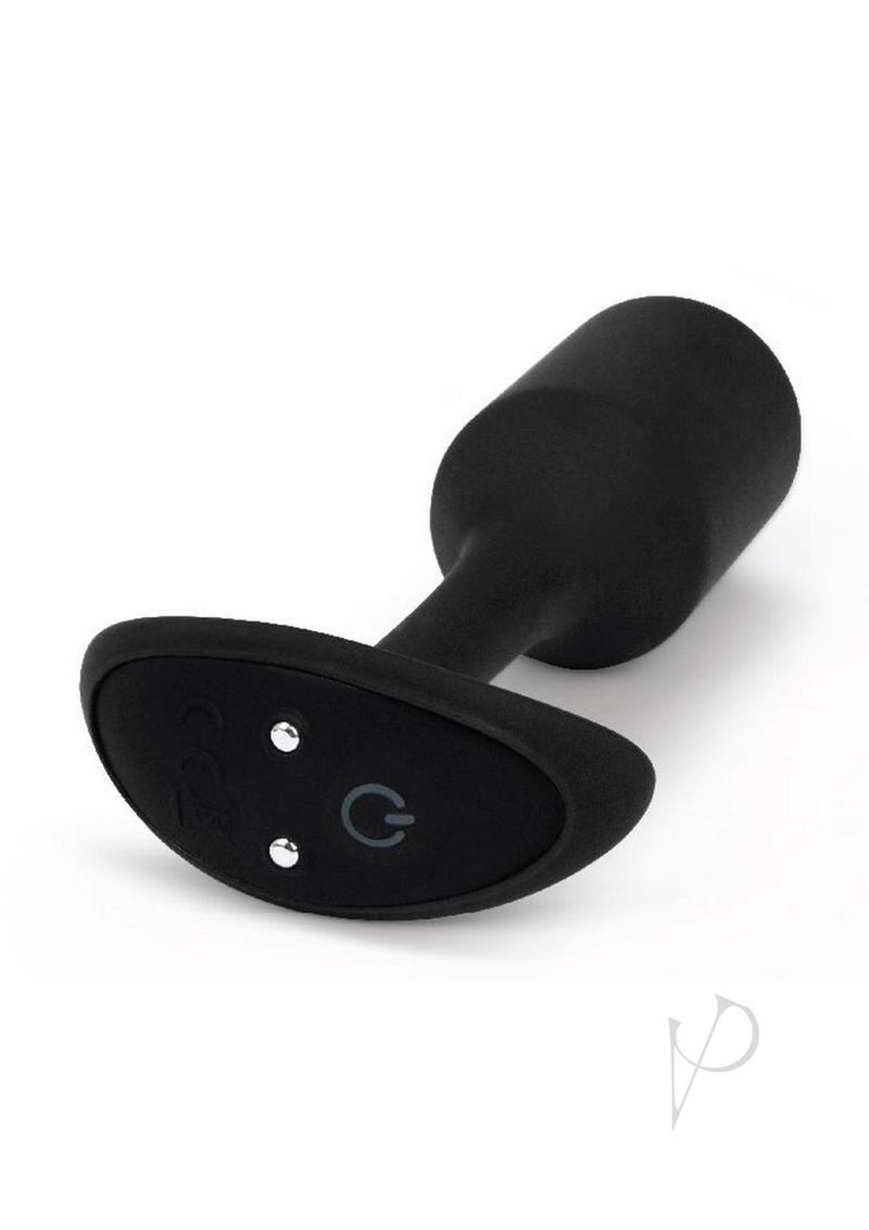 B-vibe Vibrating Snug Plug 2 Black