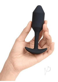 B-vibe Vibrating Snug Plug 2 Black