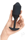 B-vibe Vibrating Snug Plug 4 Black