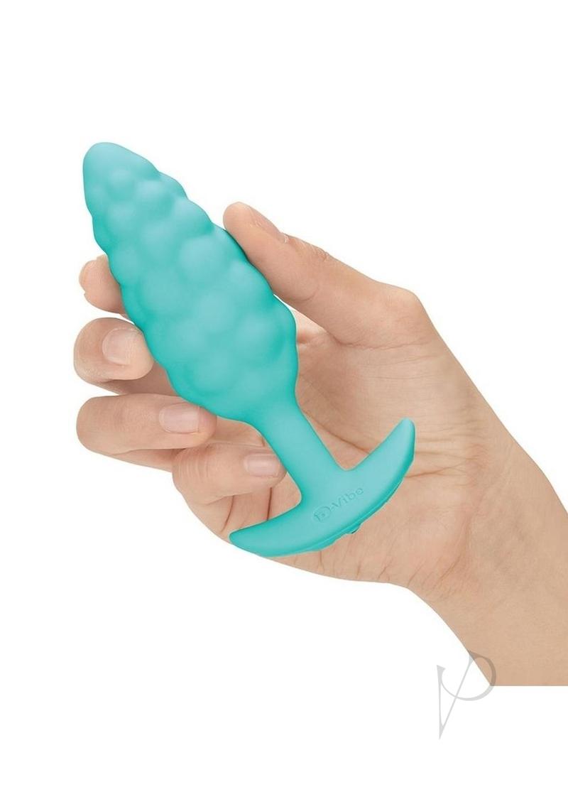 B-vibe Bump Texture Plug Mint