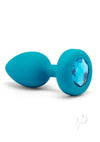 B-vibe Vibrate Jewel Plug S/m Teal