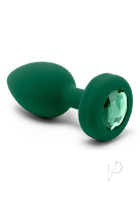 B-vibe Vibrate Jewel Plug M/l Green