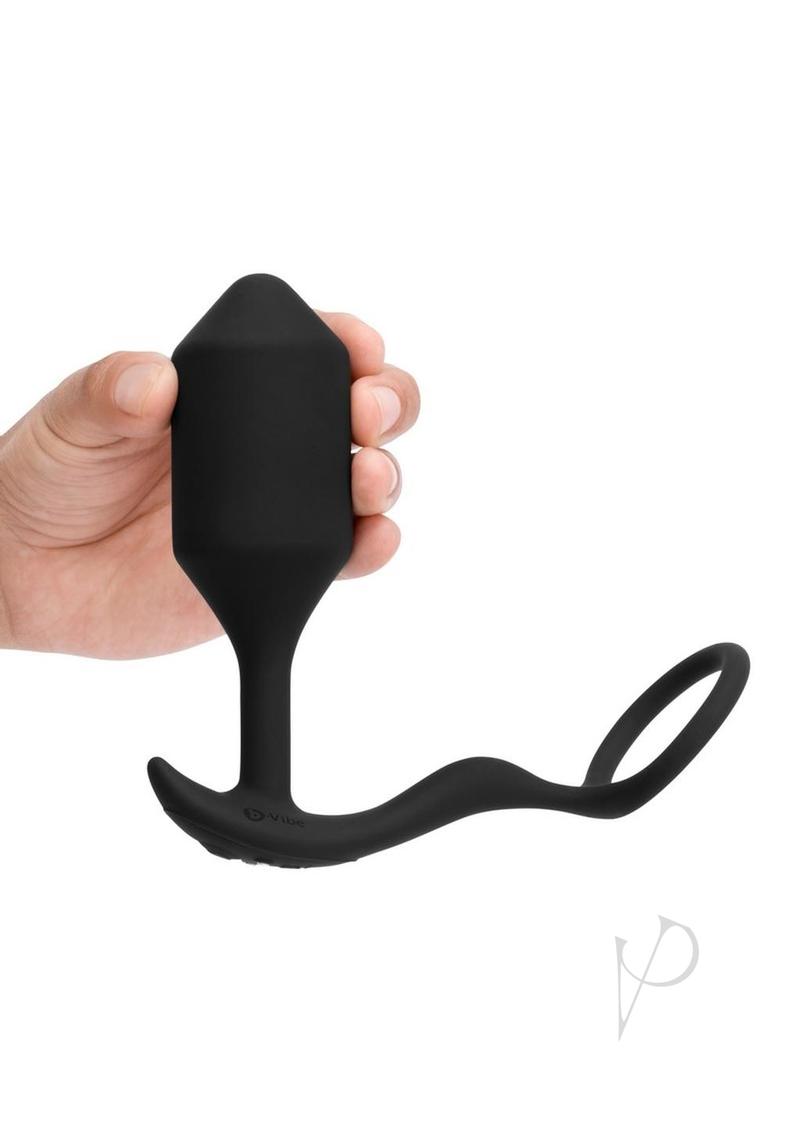 B-vibe Vibrate Snug Tug Xl Black