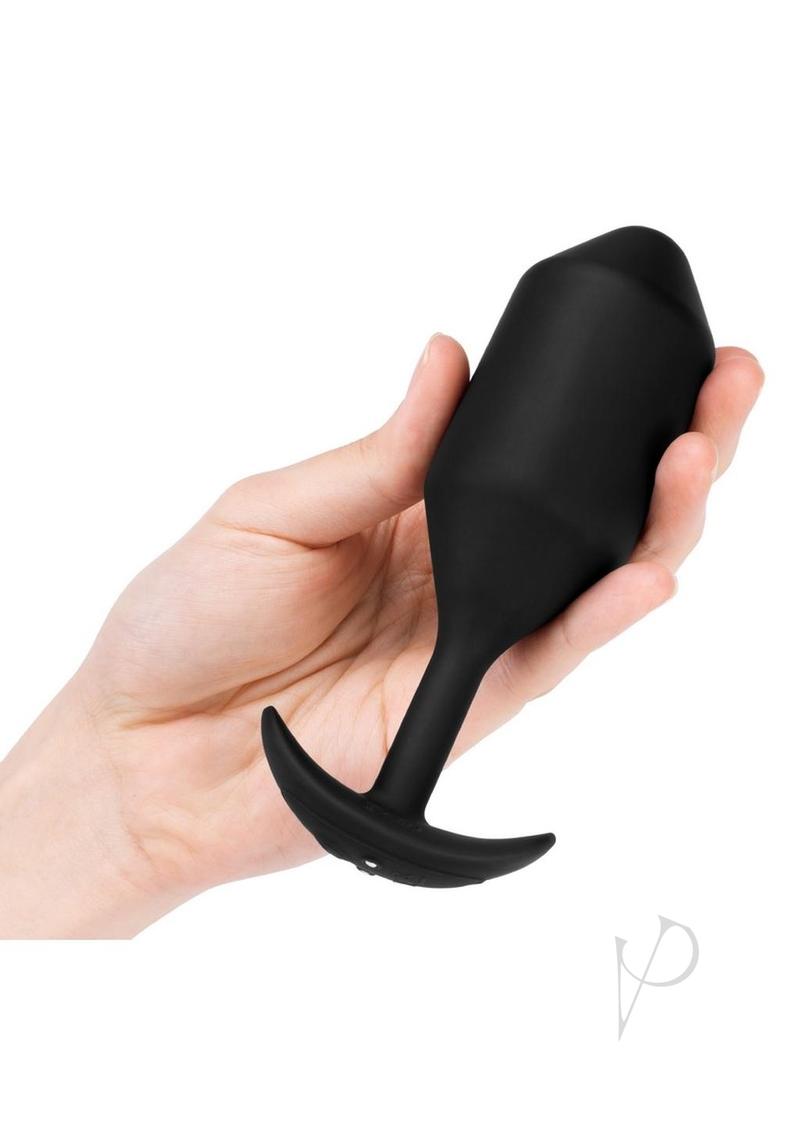 B-vibe Vibrate Snug Plug Xxl Black