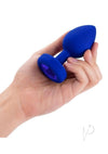 B-vibe Vibrate Jewel Plug L/xl Navy