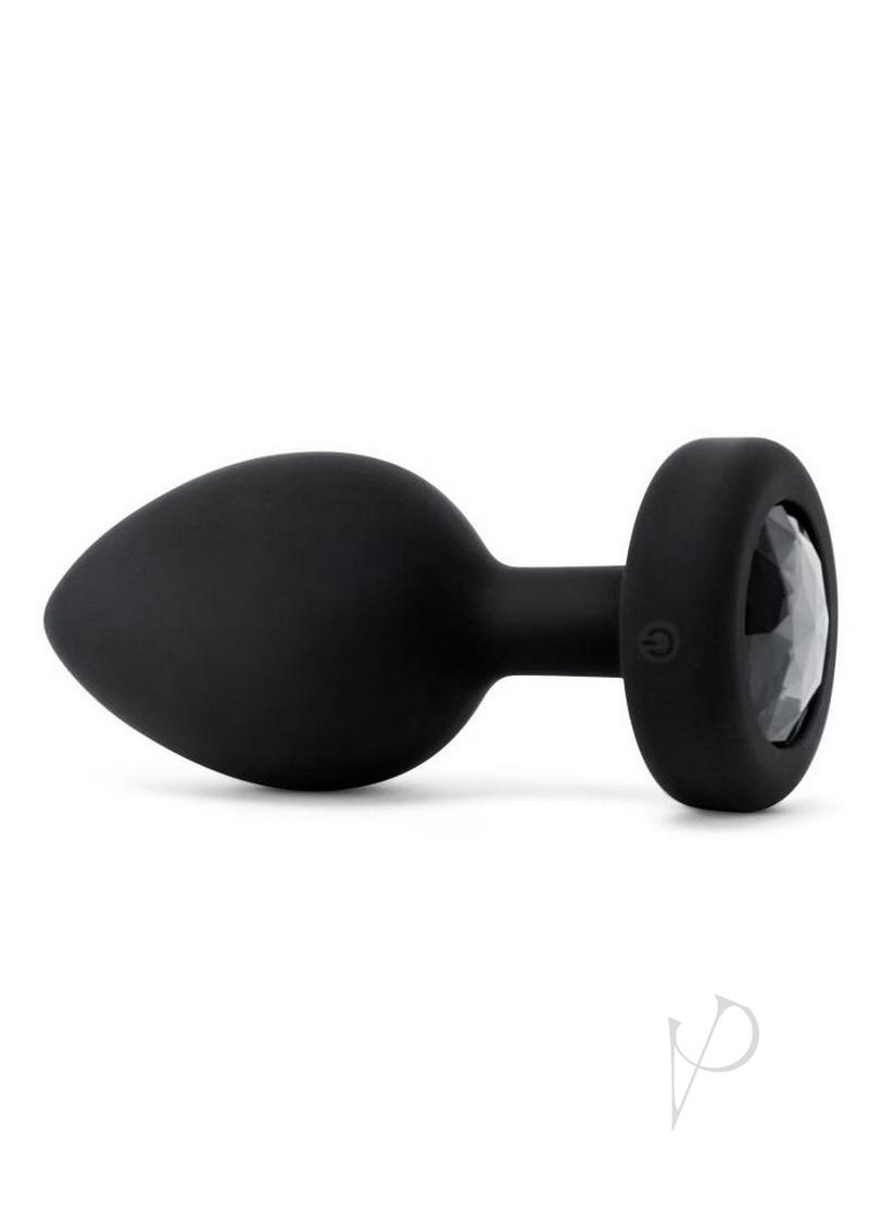 B-vibe Vibrate Jewel Plug Xxl Black