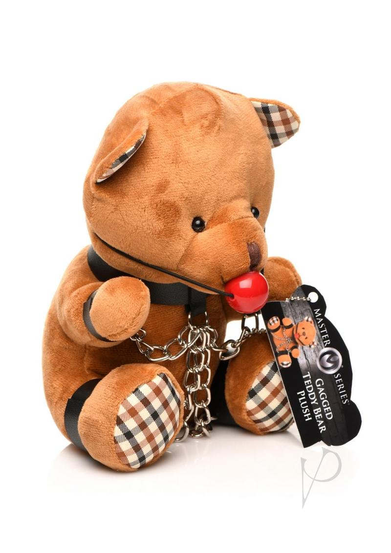 Ms Gagged Teddy Bear Brown