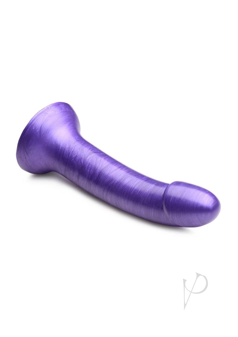 Simply Sweet Silicone Dildo 7 Purple