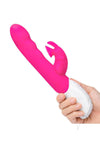 Re Recharge Clit Suction Rabbit Hot Pnk