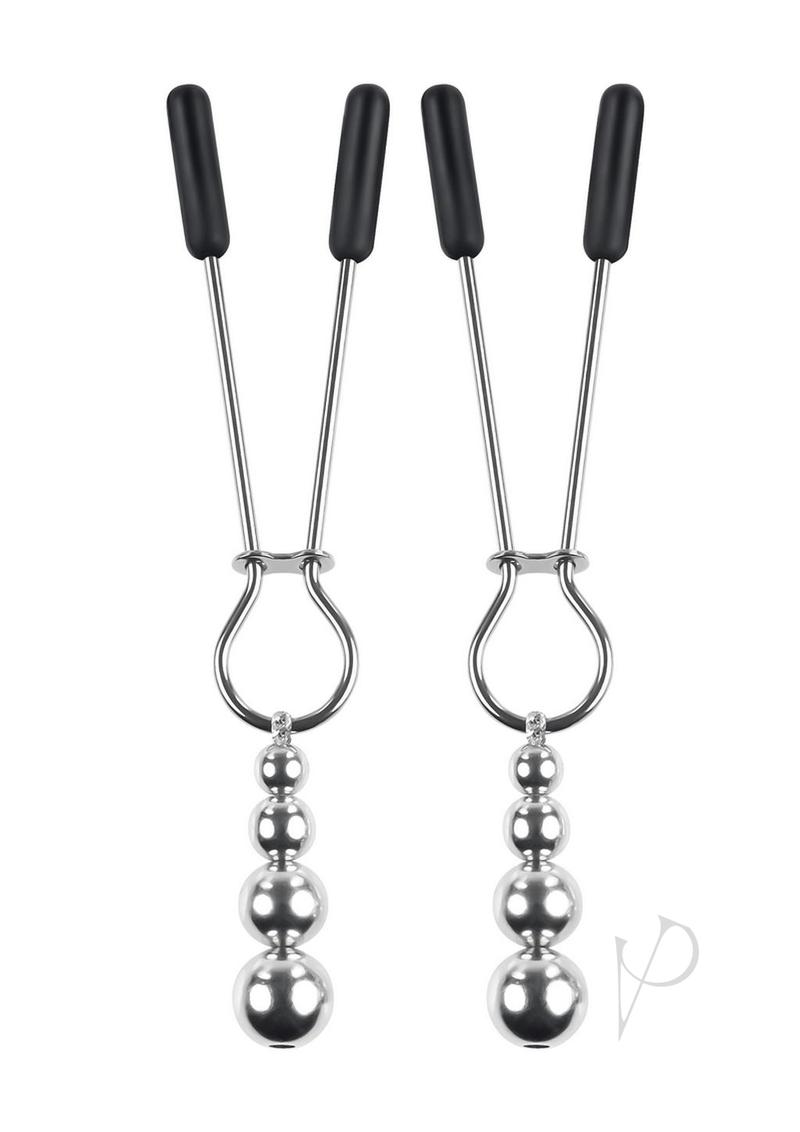 Selopa Beaded Nipple Clamps Slv