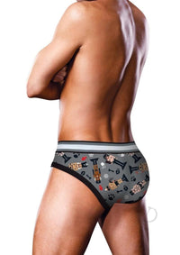 Prowler Nutcracker Brief Xxl Gry/blk