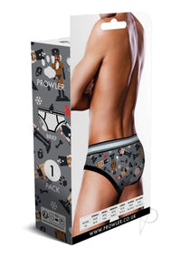 Prowler Nutcracker Brief Xxl Gry/blk
