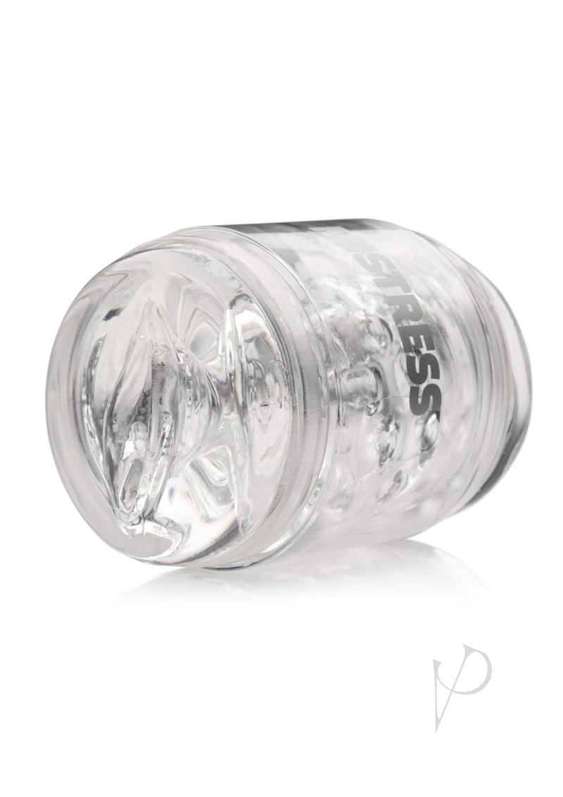 Mistress Dbl Shot Mouth Pussy Clear