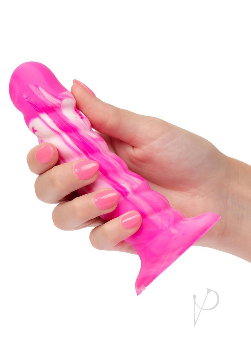 Twisted Love Twisted Ribbed Probe Pink