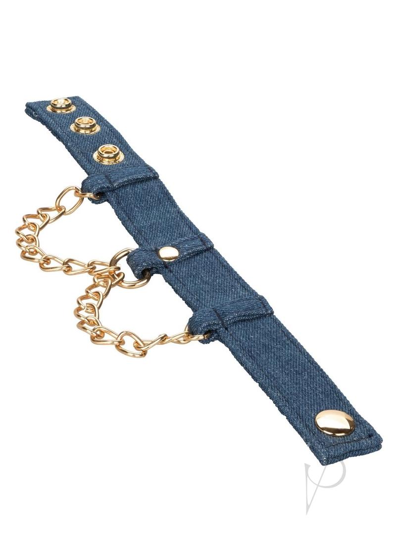 Ride Em Premium Denim Coll Wrist Cuffs