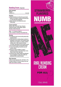 Numb Af Anal Cream Strawberry