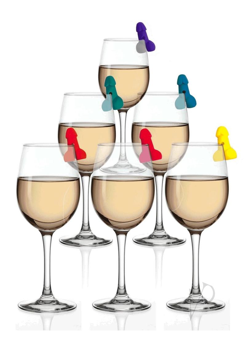 Cp Super Fun Penis Cocktail Markers 6pc