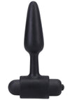 In A Bag Vibrating Butt Plug 3 Black