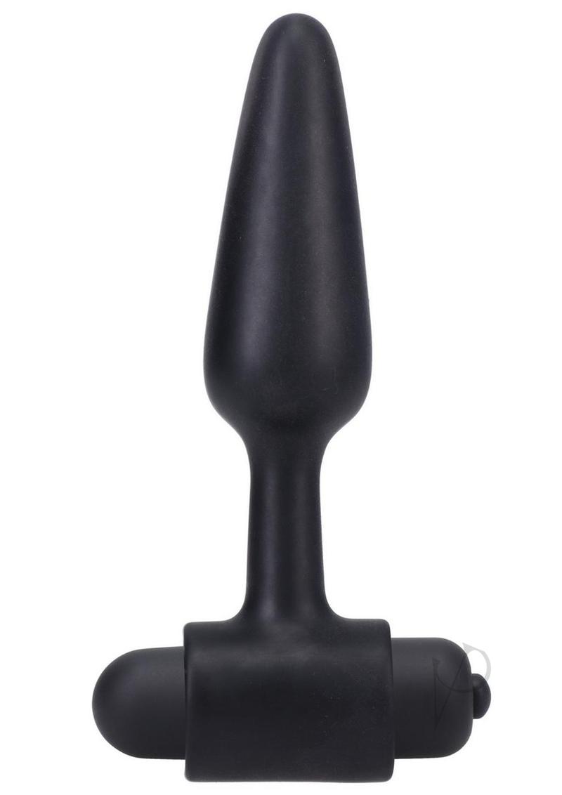 In A Bag Vibrating Butt Plug 4 Black