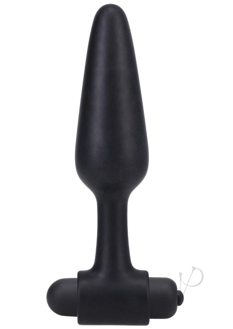 In A Bag Vibrating Butt Plug 5 Black