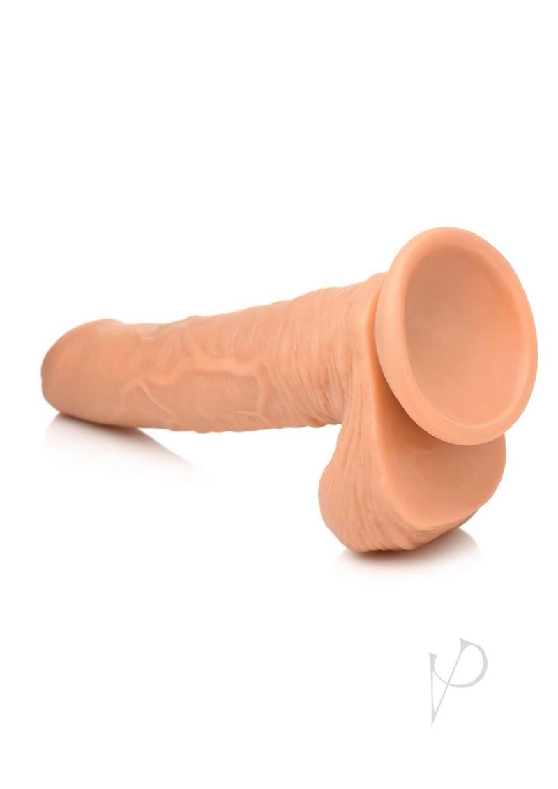 Thinz Uncut Dildo W/balls 8 Vanilla