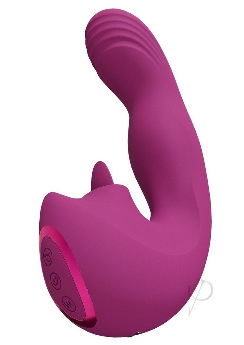 Yuki Dual Motor Gspot Vibe Pink